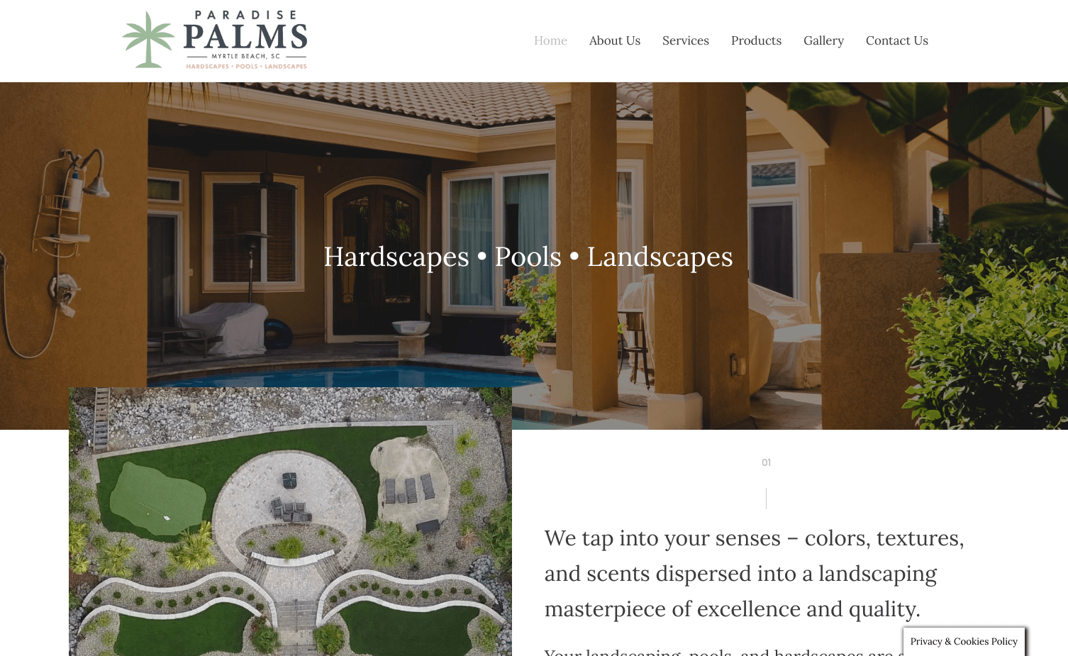 Paradise Palms Web Design