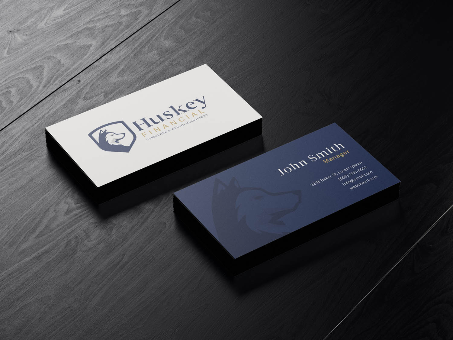 Huskey Business Cards
